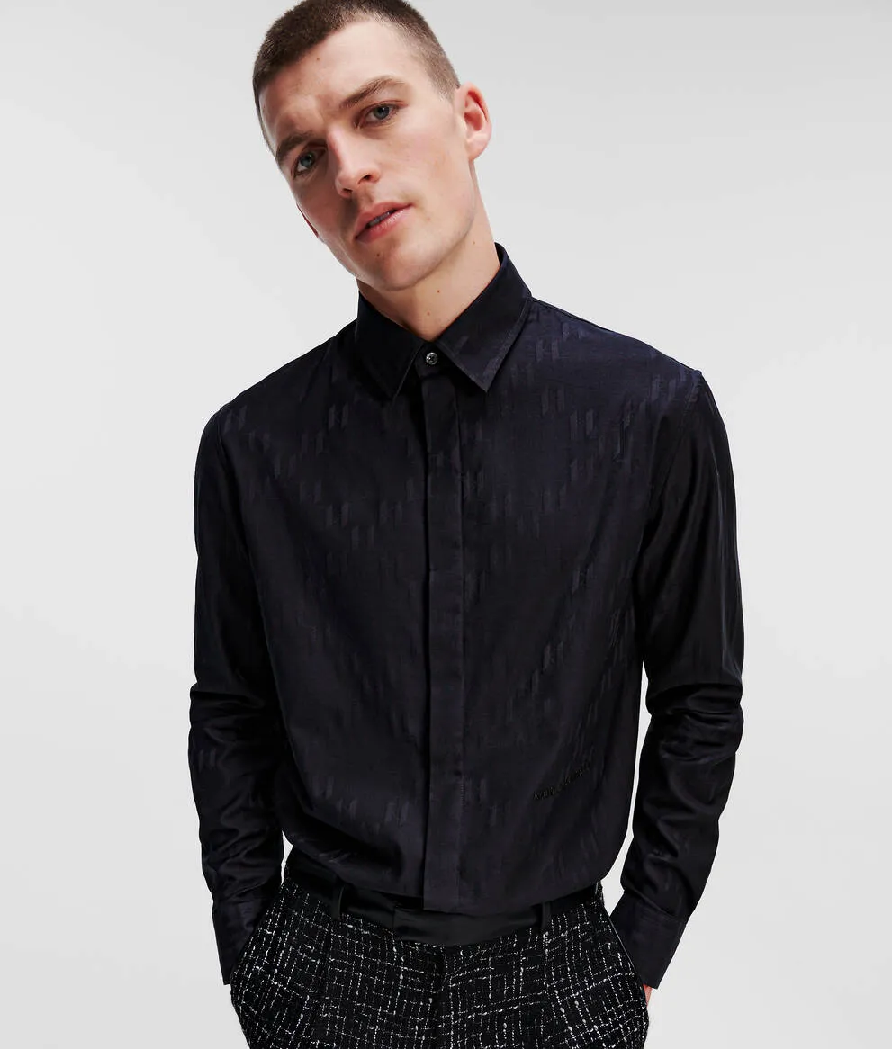KL MONOGRAM DIAMOND SHIRT