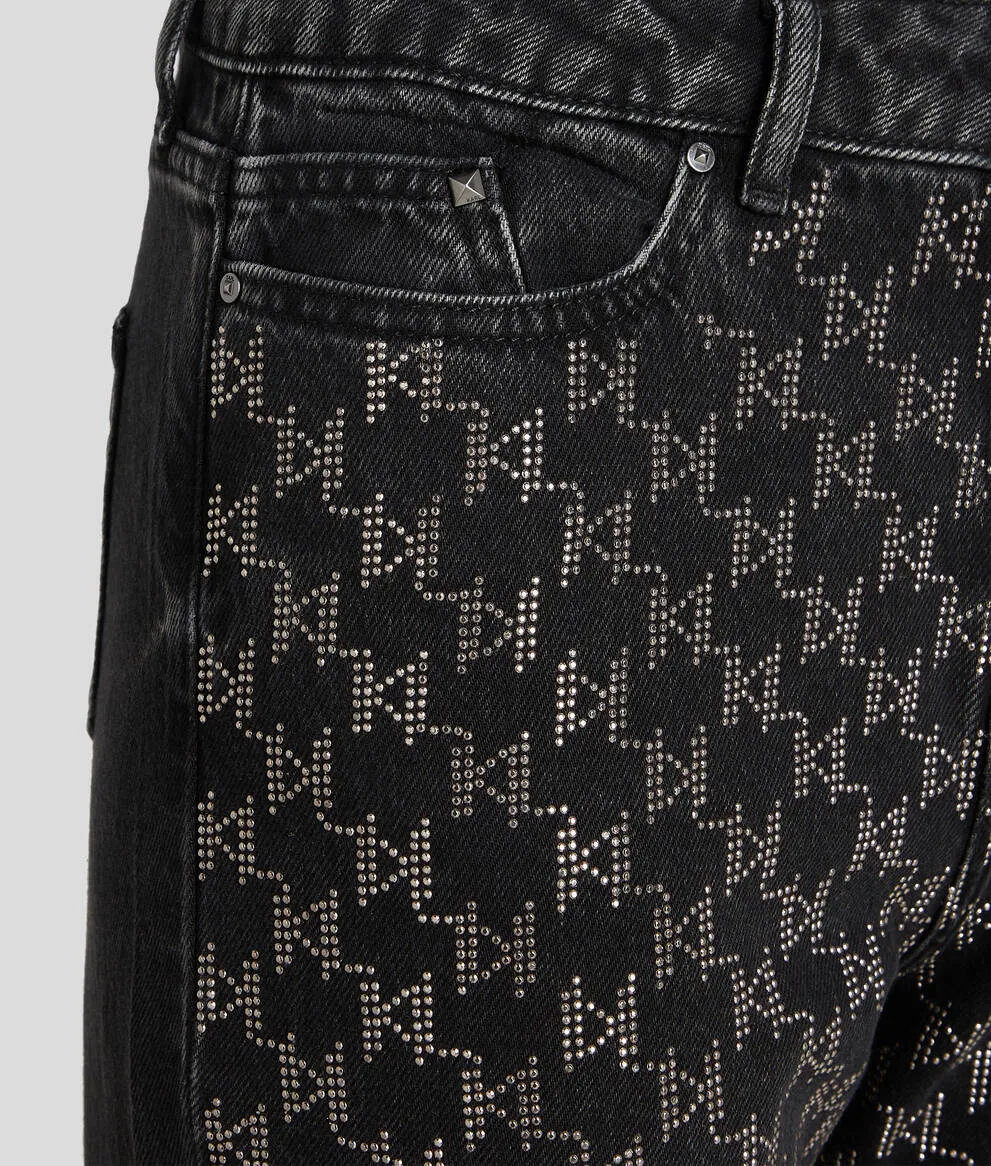 KL MONOGRAM GIRLFRIEND JEANS