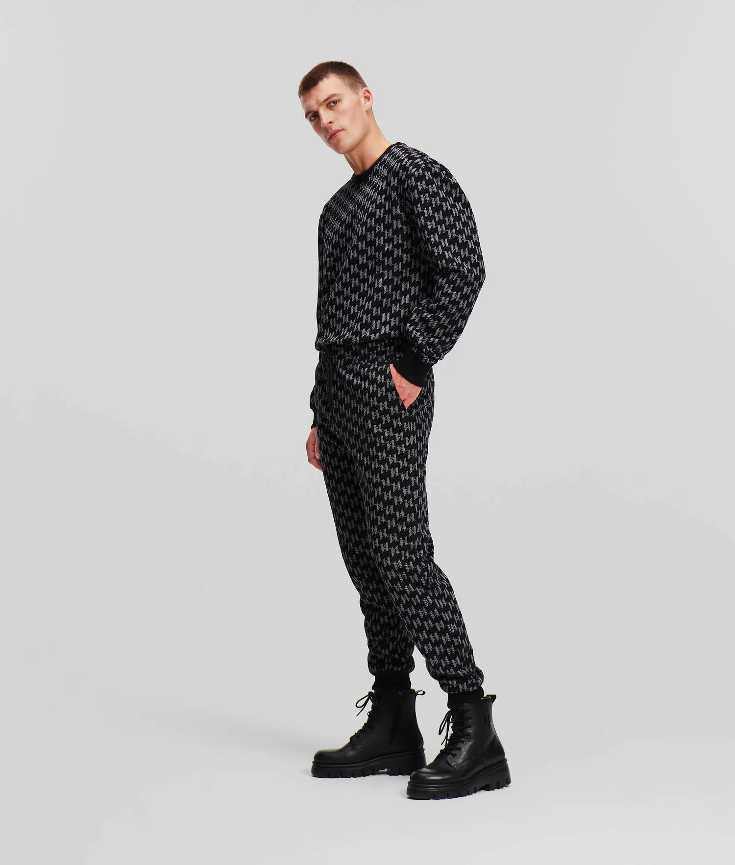 KL MONOGRAM SWEATPANTS