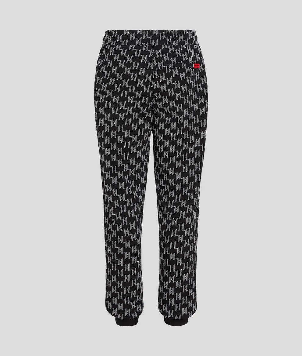 KL MONOGRAM SWEATPANTS