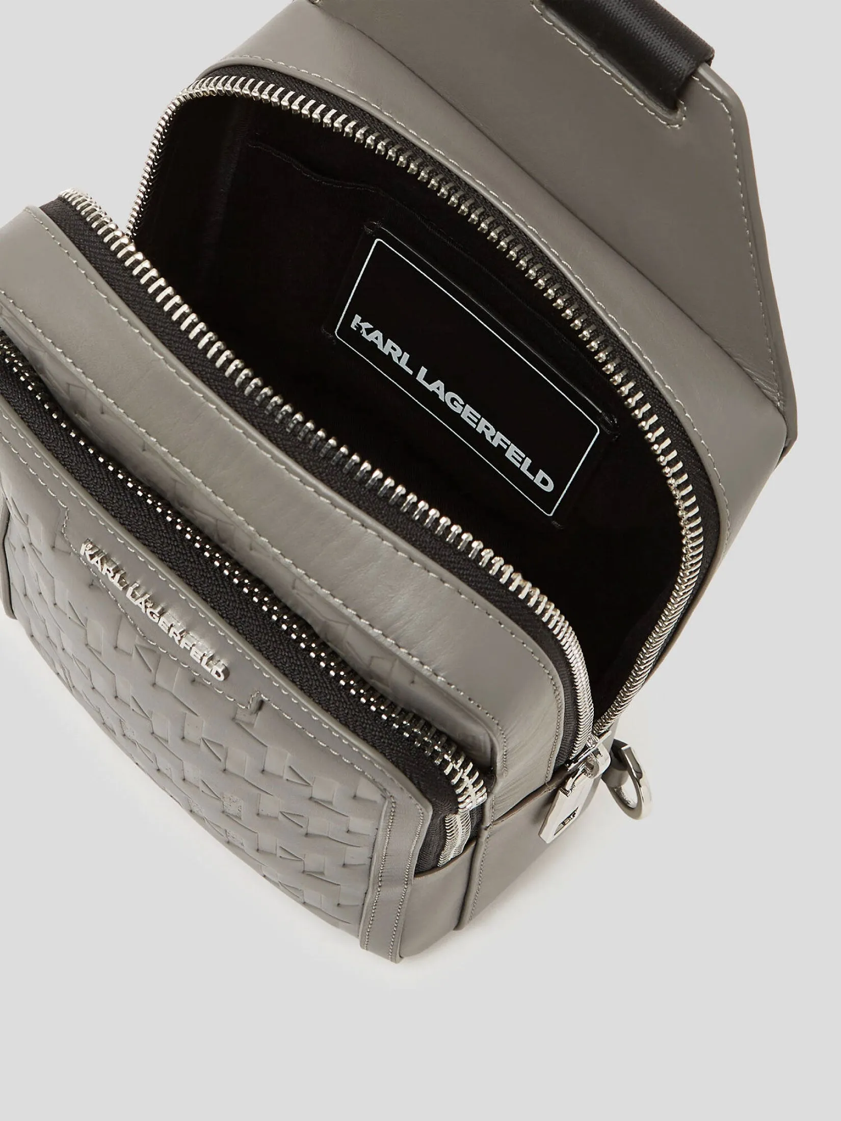 K/LOOM LEATHER SLING BAG