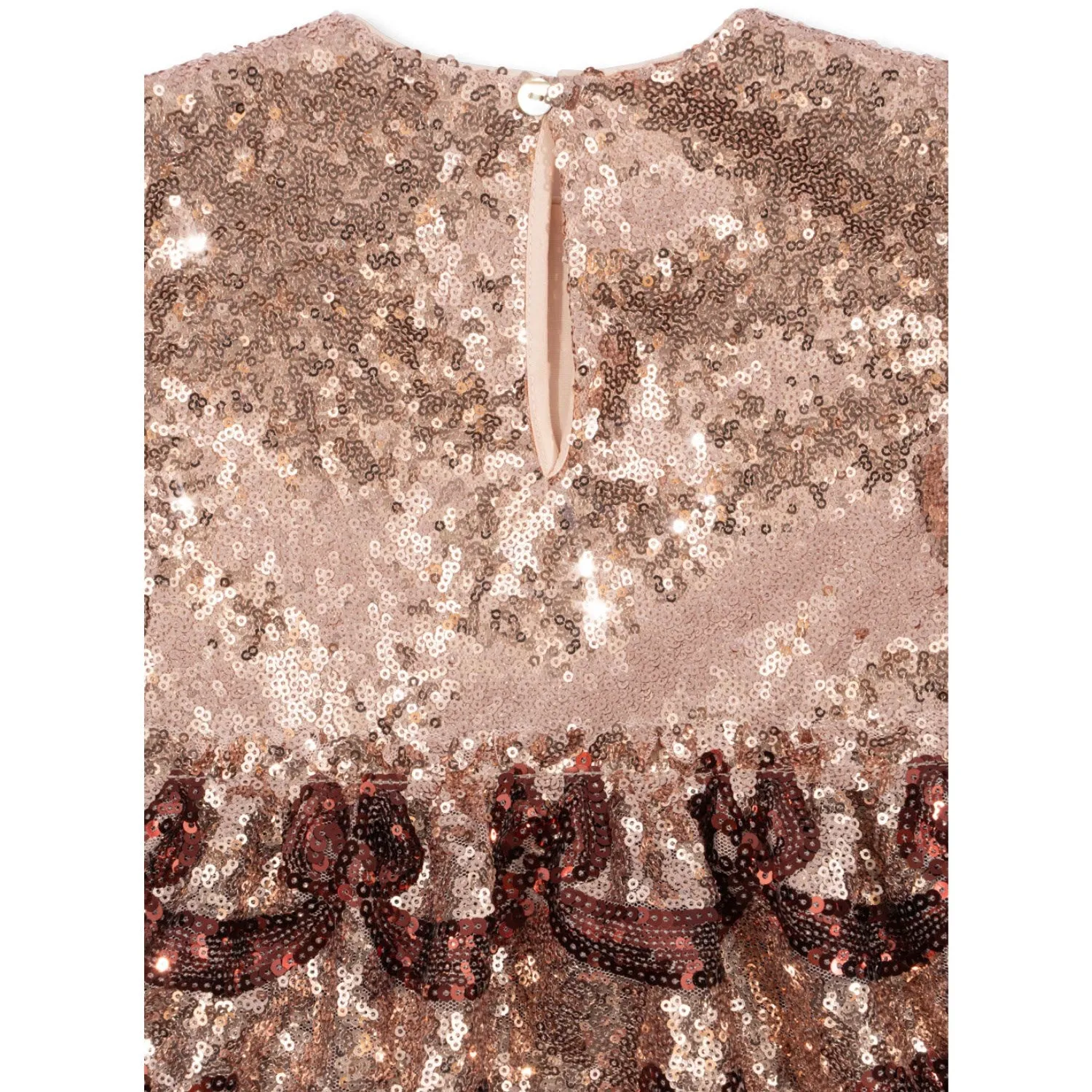 Konges Sljd Gold Blush Starla Bow Wow Dress