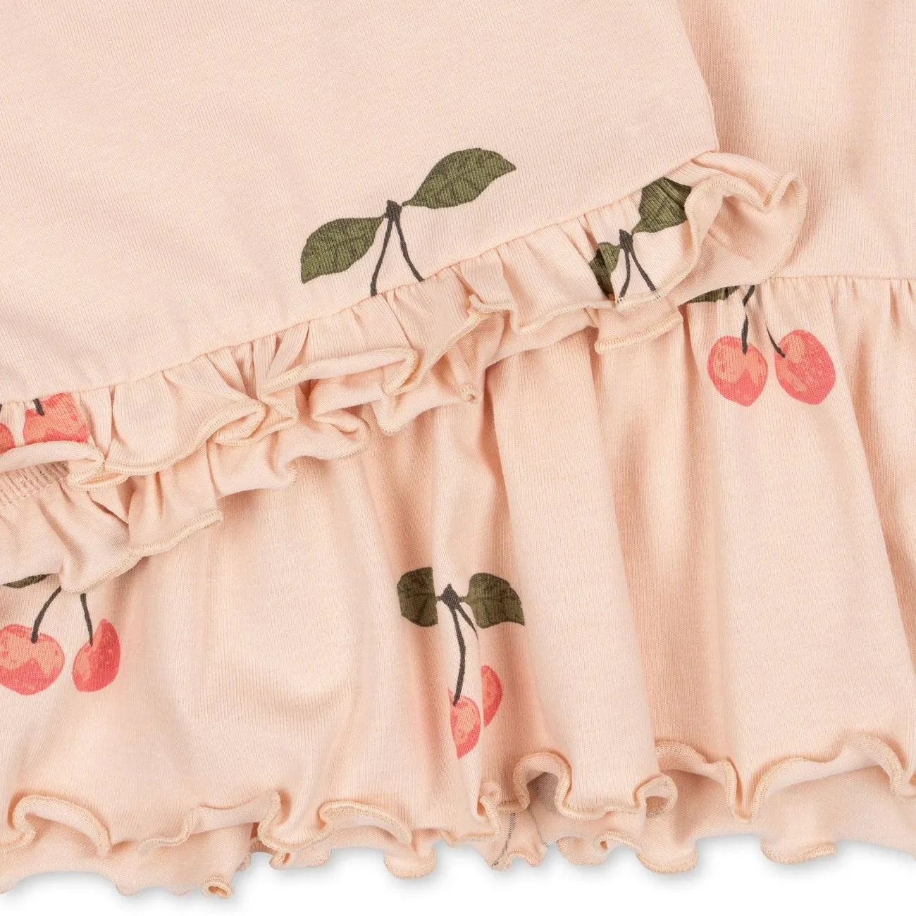 Konges Sljd Ma Grande Cerise Pink Basis Frill Set