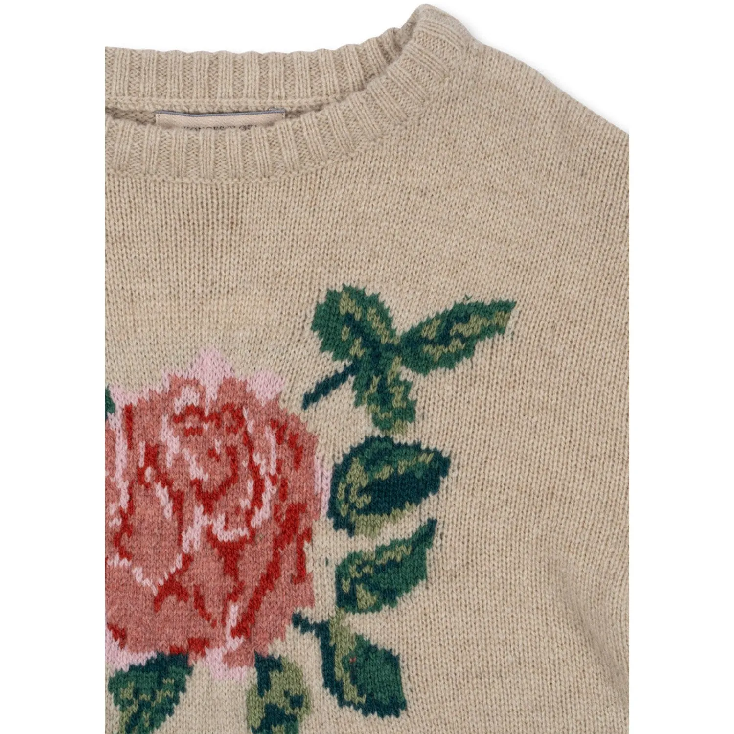 Konges Sljd Off White Melange Carola Sweater