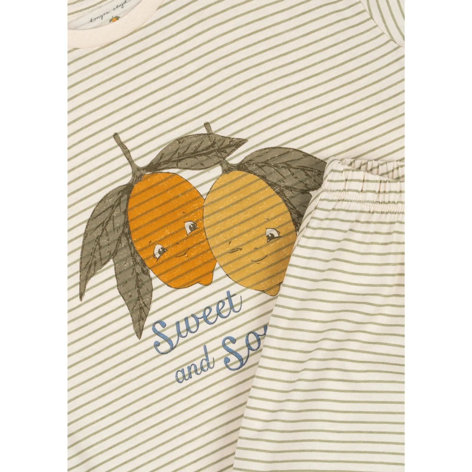 Konges Sljd Tea Stripe Famo Set Gots