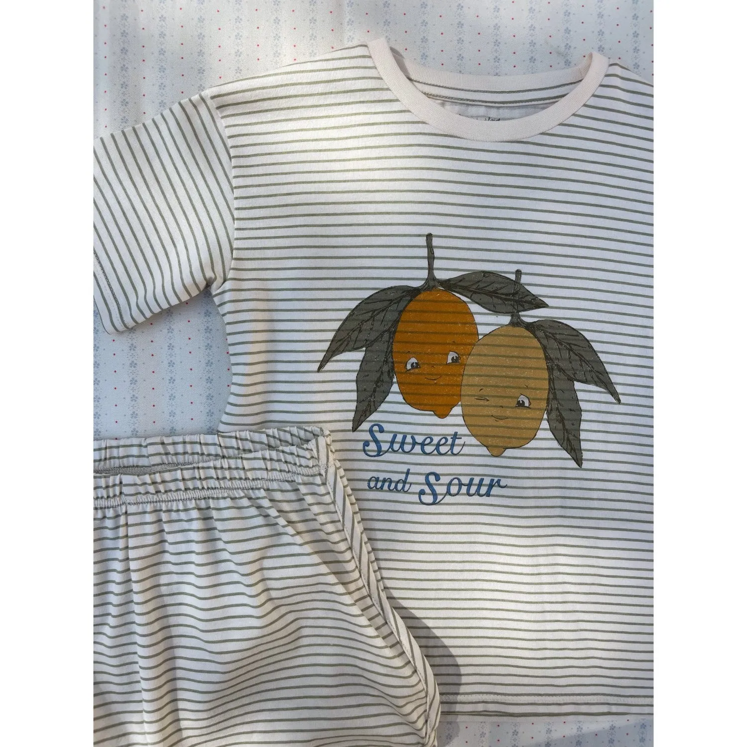 Konges Sljd Tea Stripe Famo Set Gots