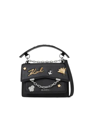 K/SEVEN GRAINY PINS SHOULDER BAG
