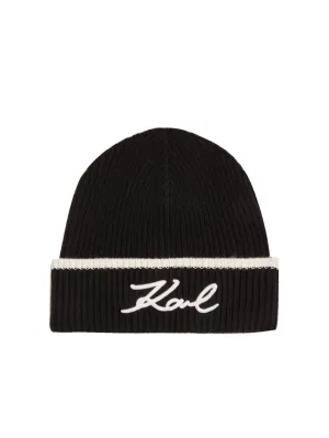 K/SIGNATURE BEANIE