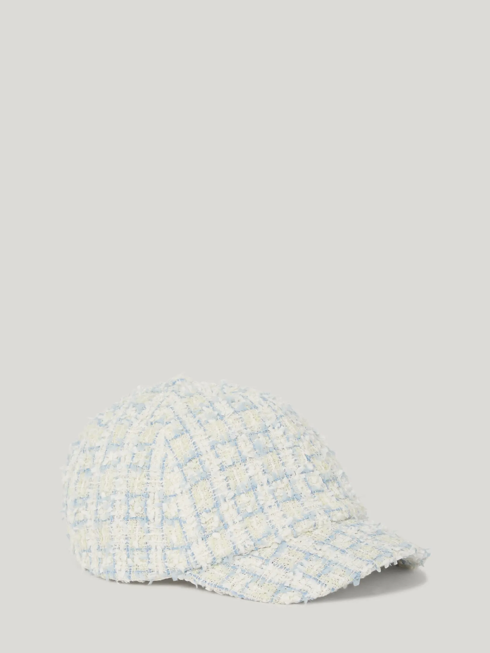 K/SIGNATURE BOUCL CAP BLUE WHITEA