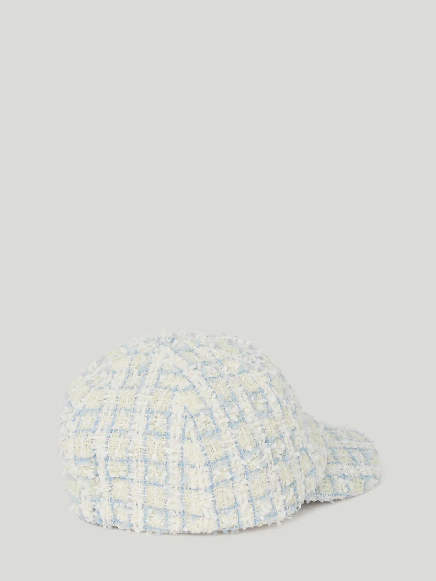 K/SIGNATURE BOUCL CAP BLUE WHITEA