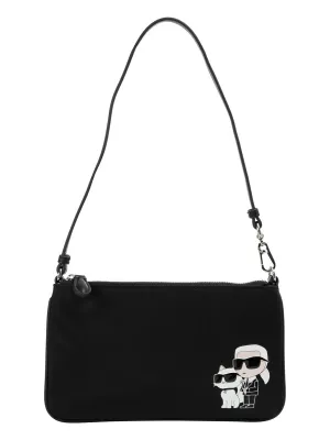 K/SIGNATURE CROSSBODY WALLET