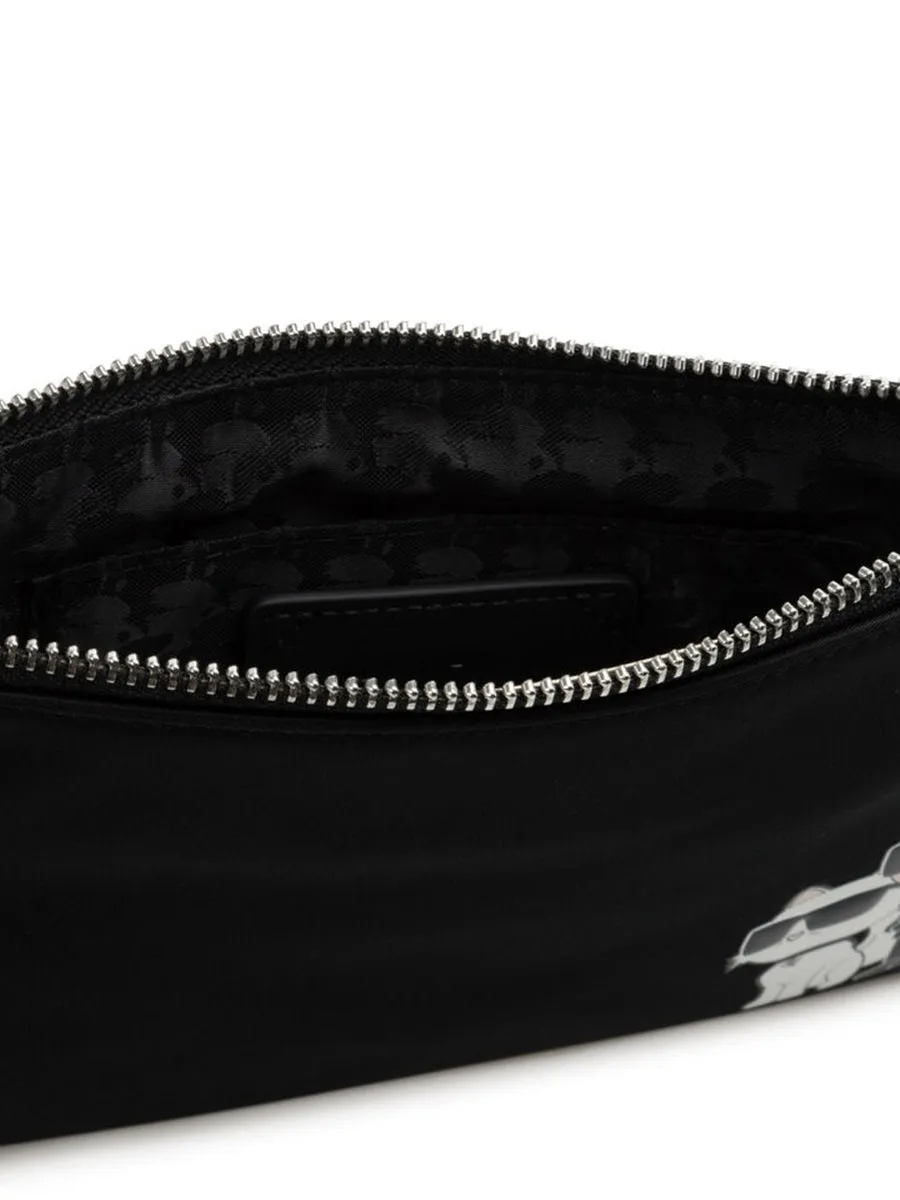 K/SIGNATURE CROSSBODY WALLET