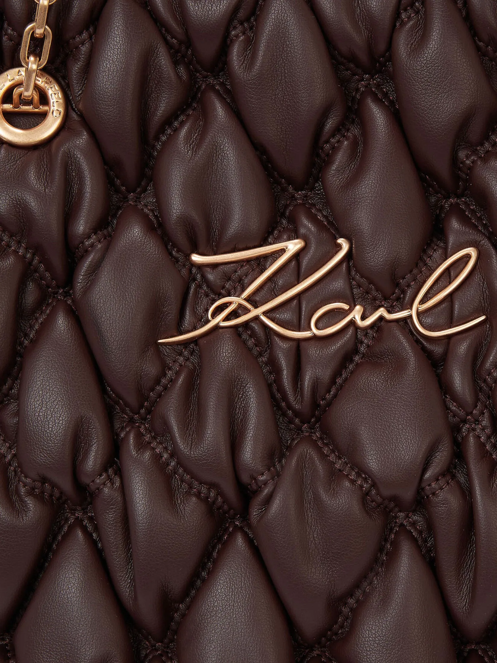 K/SIGNATURE KUILT TOTE BAG