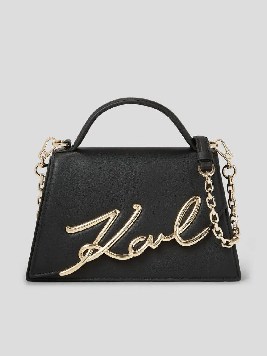 K/SIGNATURE MEDIUM CROSSBODY BAG
