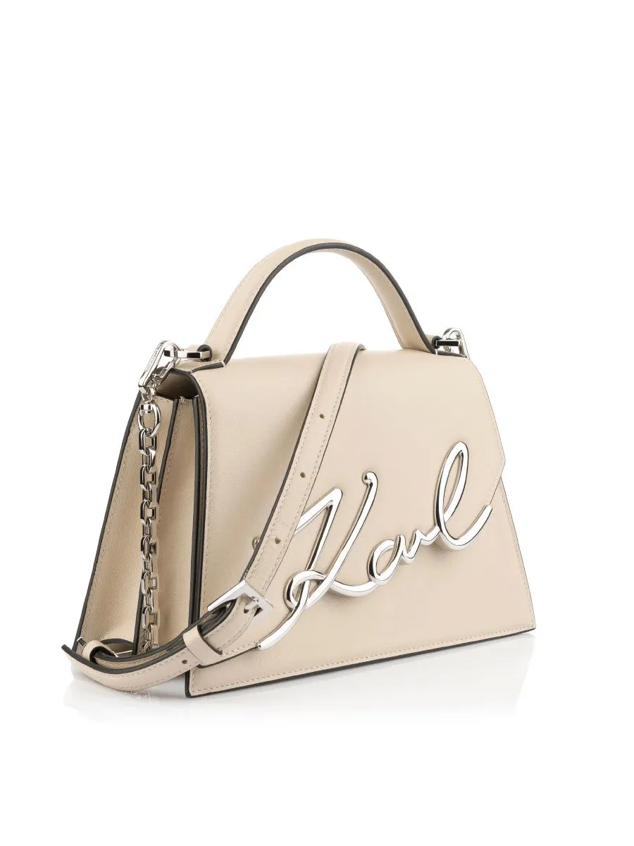 K/SIGNATURE MEDIUM CROSSBODY BAG