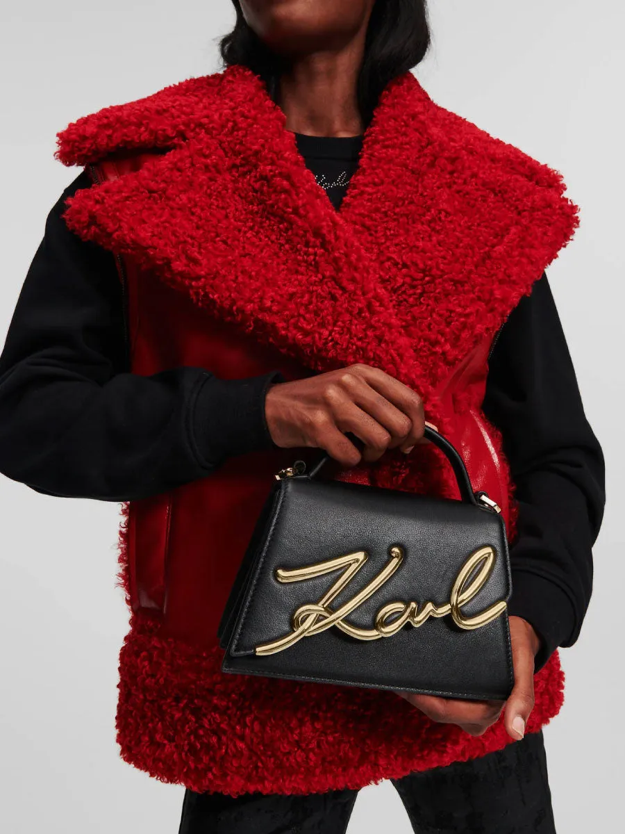 K/SIGNATURE SMALL CROSSBODY BAG