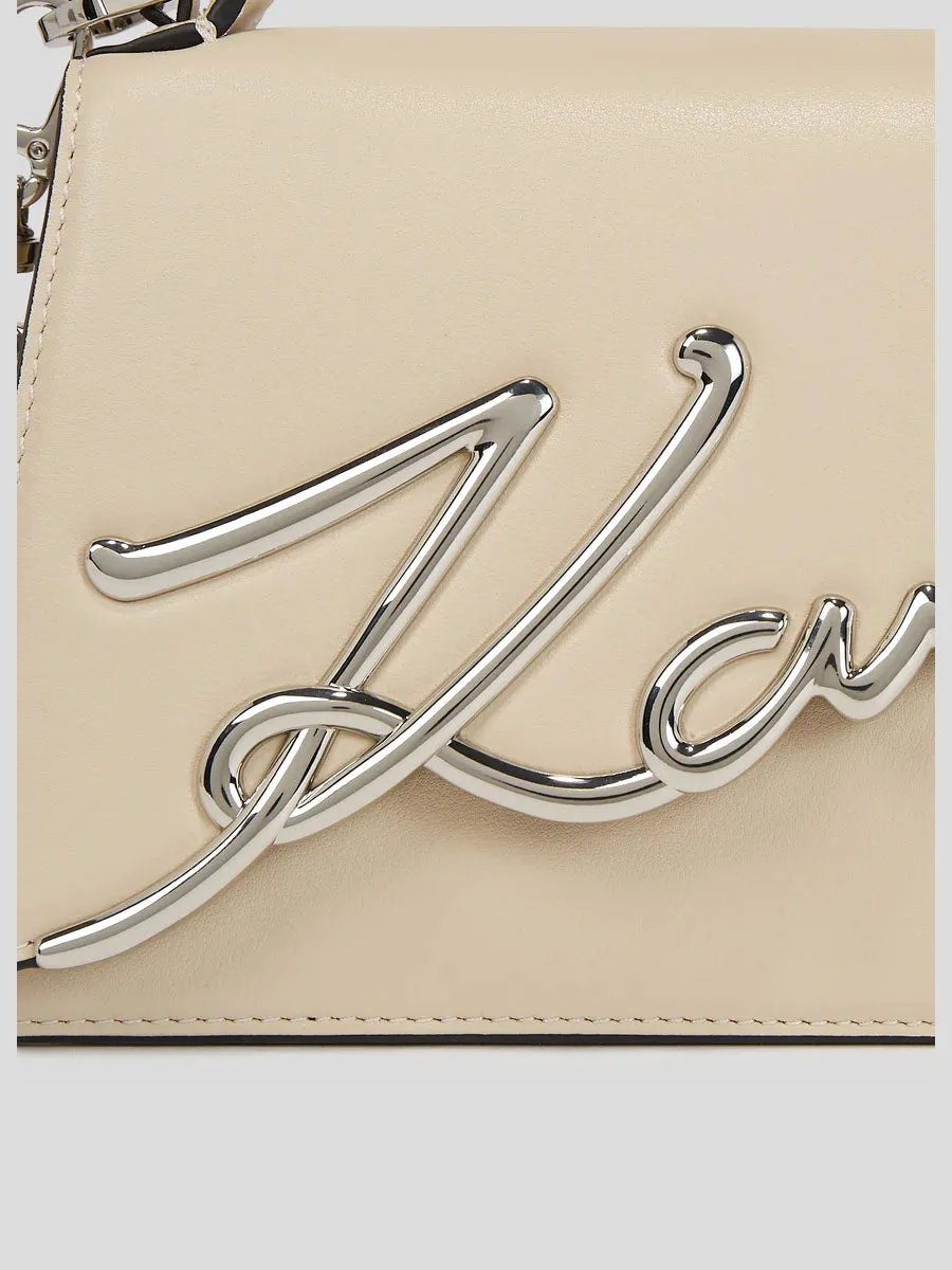 K/SIGNATURE SMALL CROSSBODY BAG