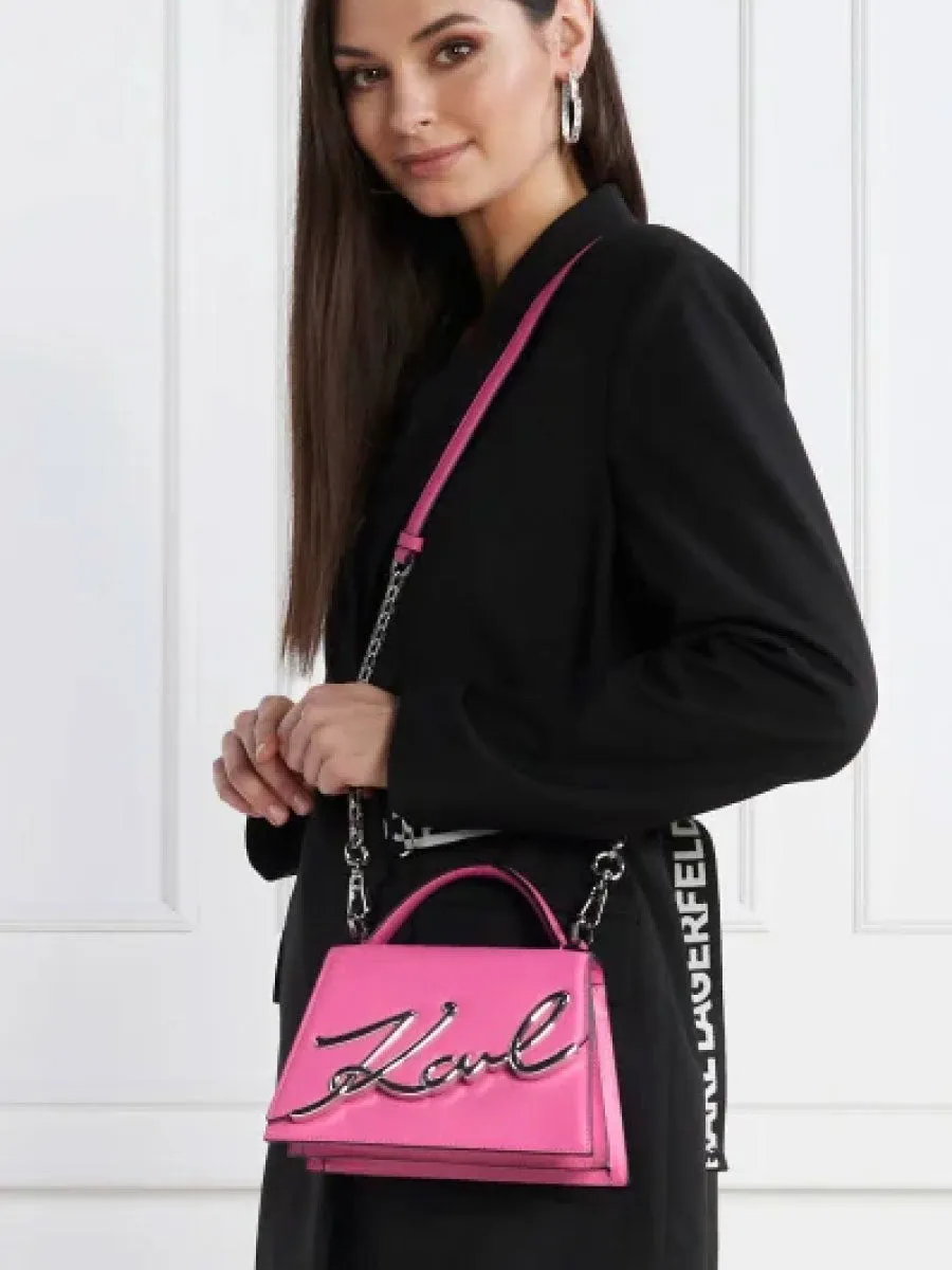 K/SIGNATURE SMALL CROSSBODY BAG