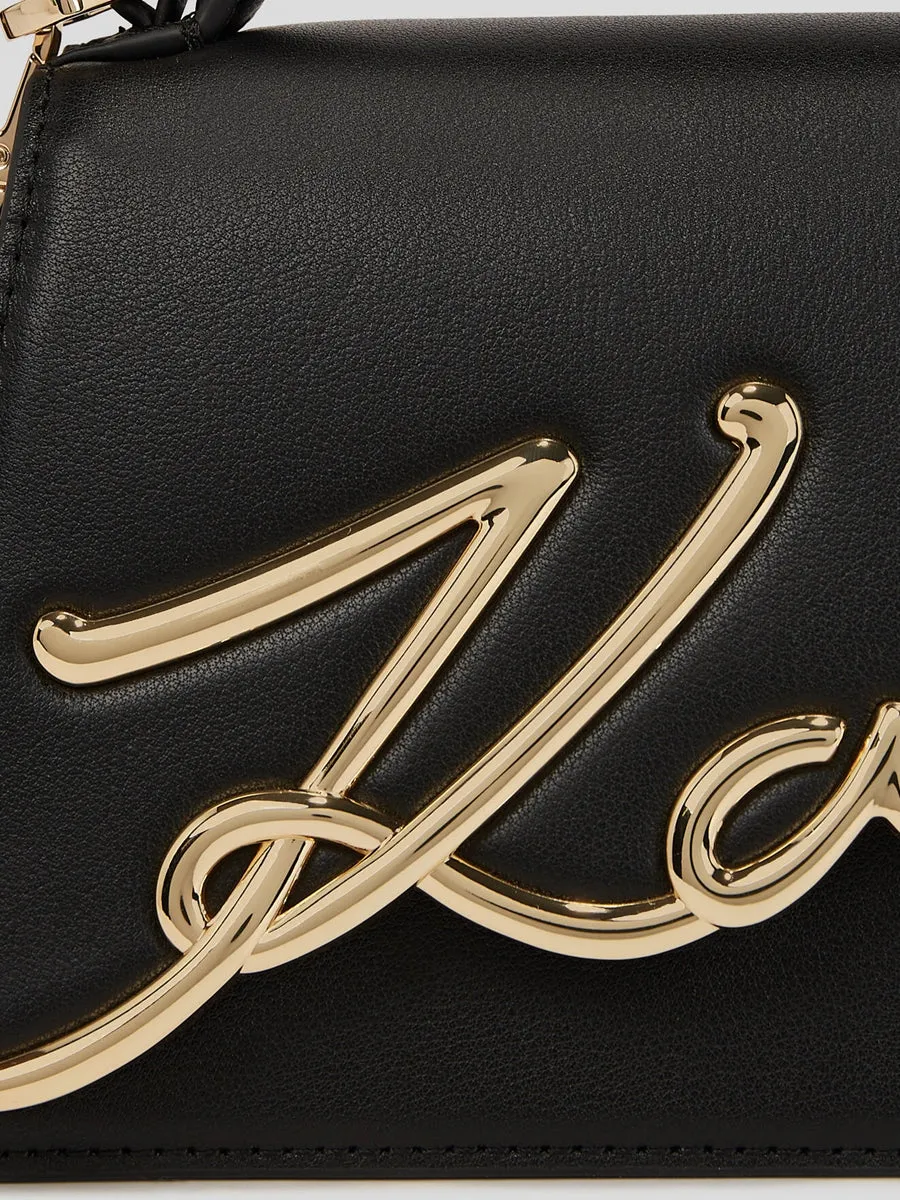 K/SIGNATURE SMALL CROSSBODY BAG