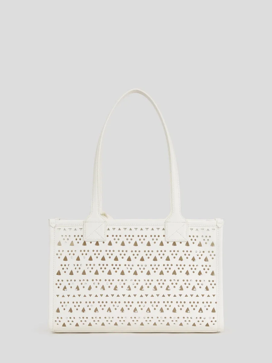 K/SKUARE MEDIUM PERFORATED TOTE BAG