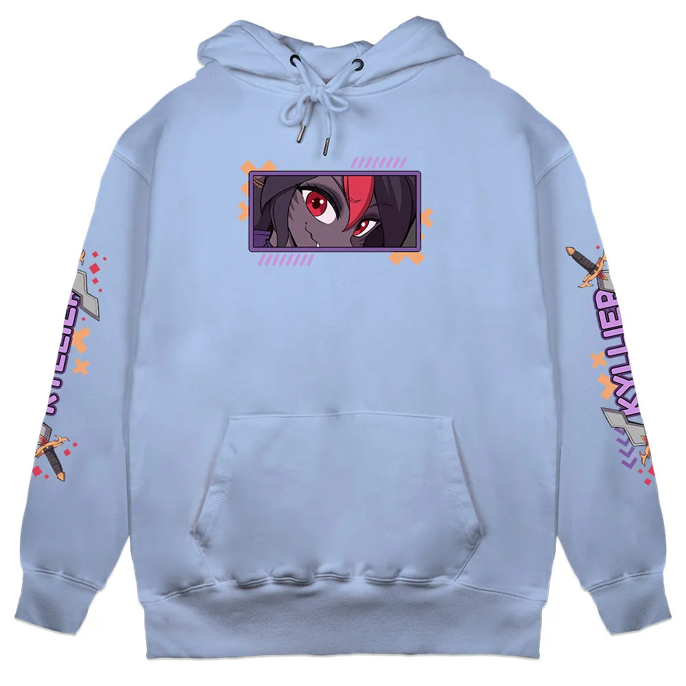 Kyllier "Daggers" Hoodie - Light Blue