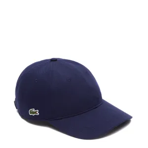 Lacoste Unisex Organic Cotton Twill Cap Navy Blue