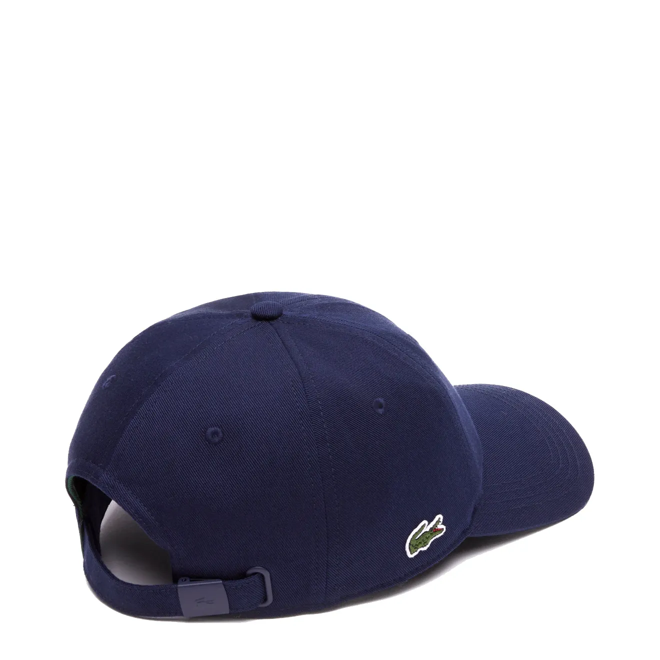 Lacoste Unisex Organic Cotton Twill Cap Navy Blue