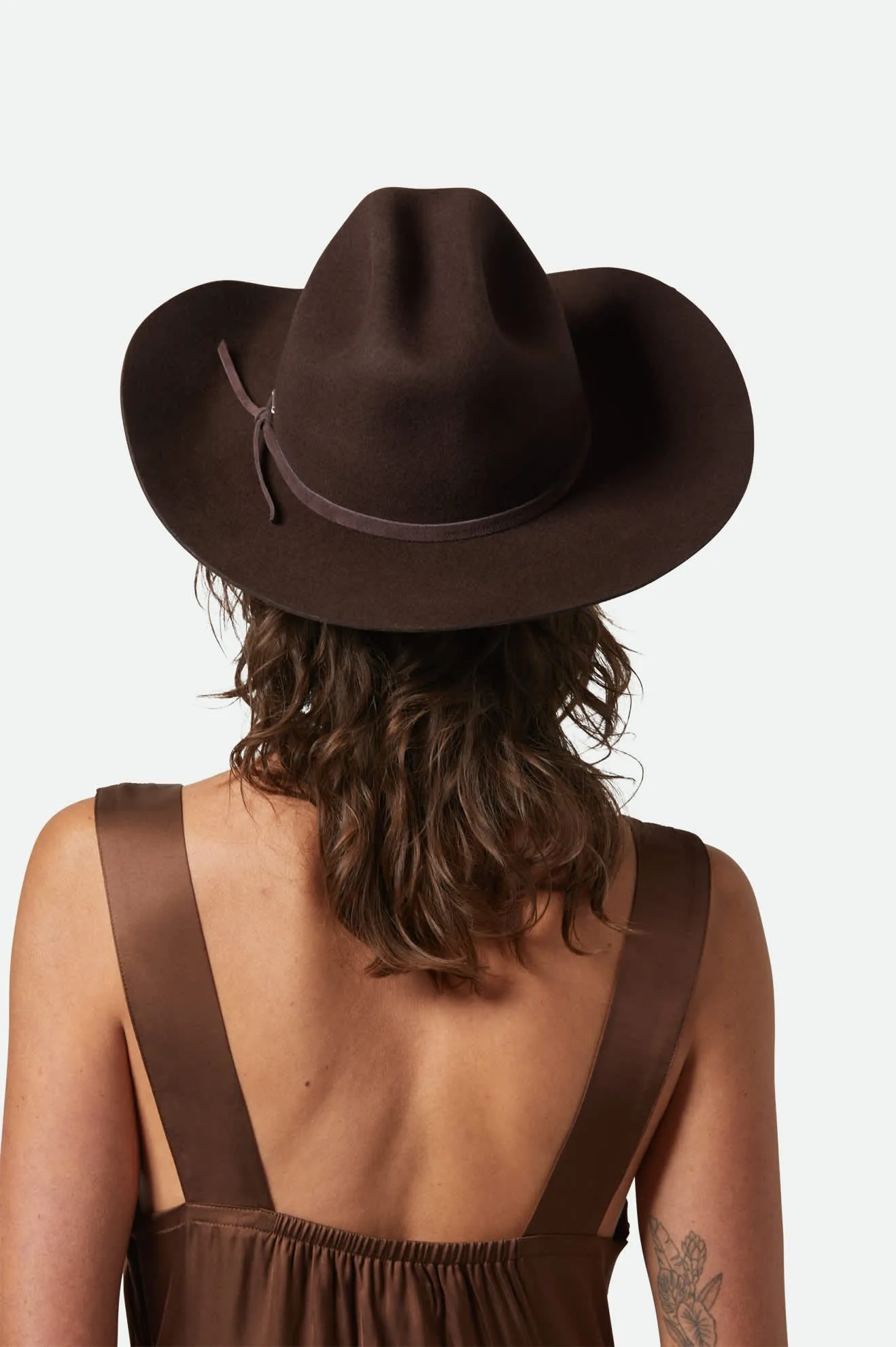 Laredo Cowboy Hat - Dark Brown Brixton