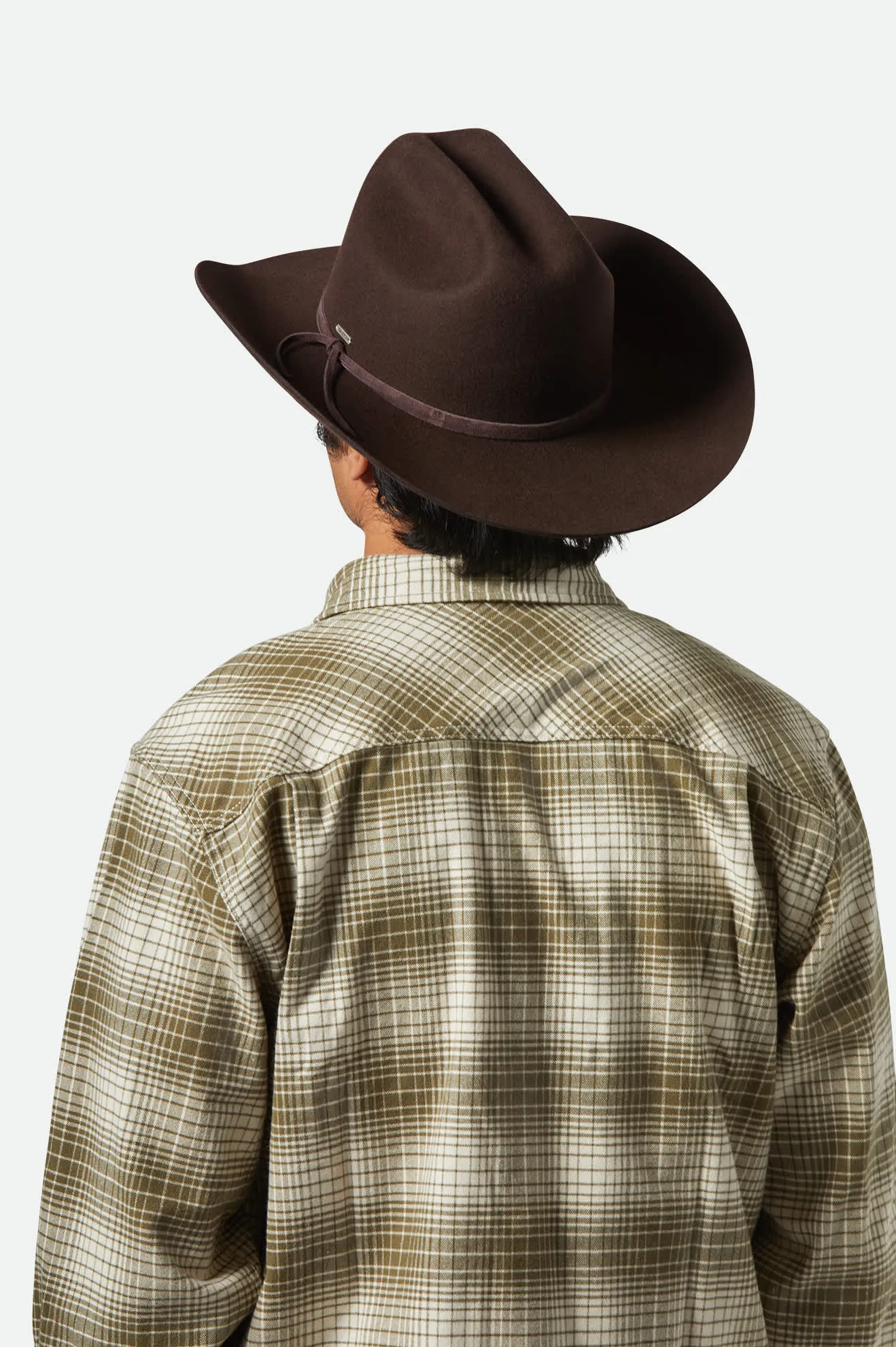 Laredo Cowboy Hat - Dark Brown Brixton