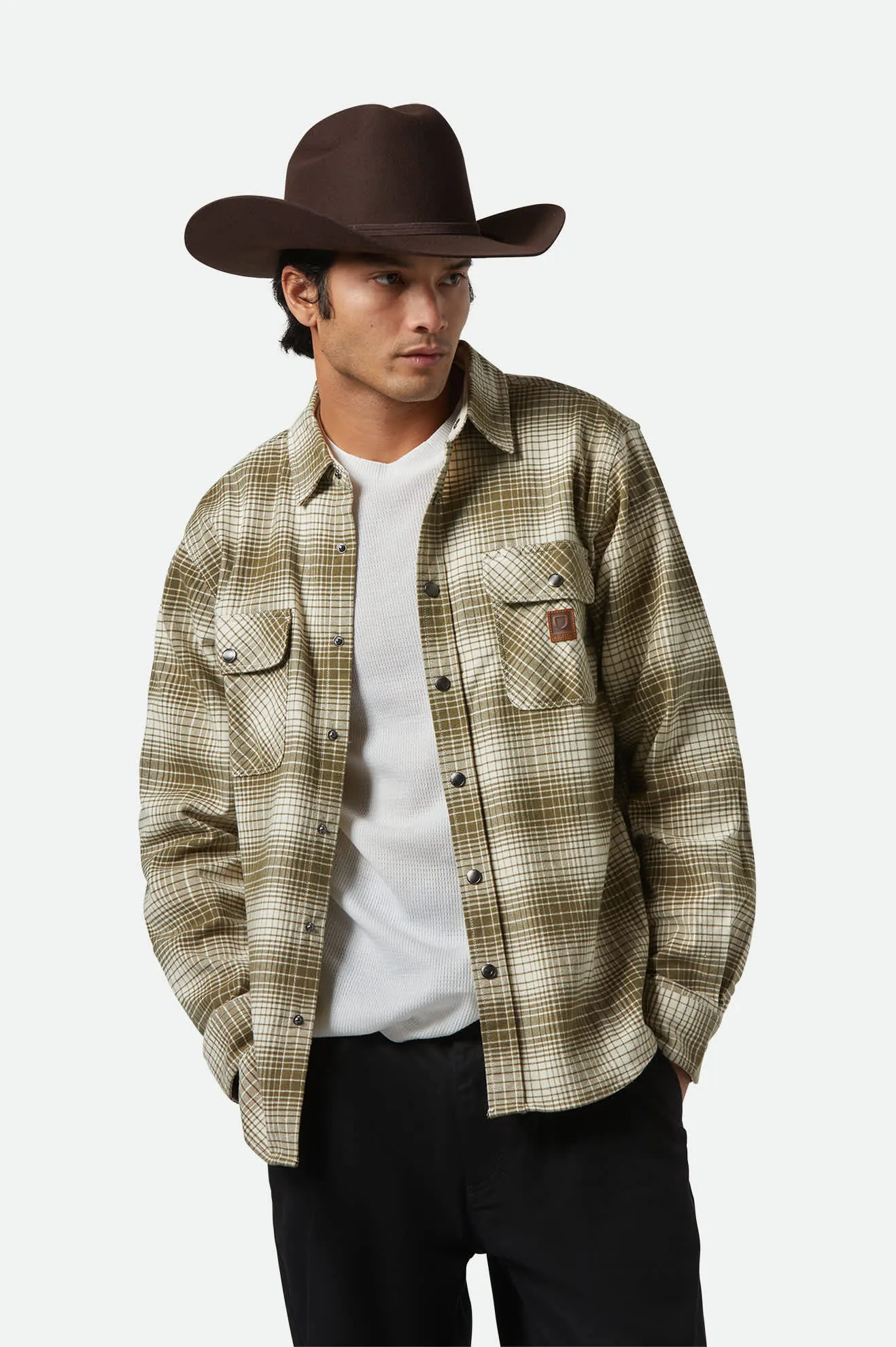Laredo Cowboy Hat - Dark Brown Brixton