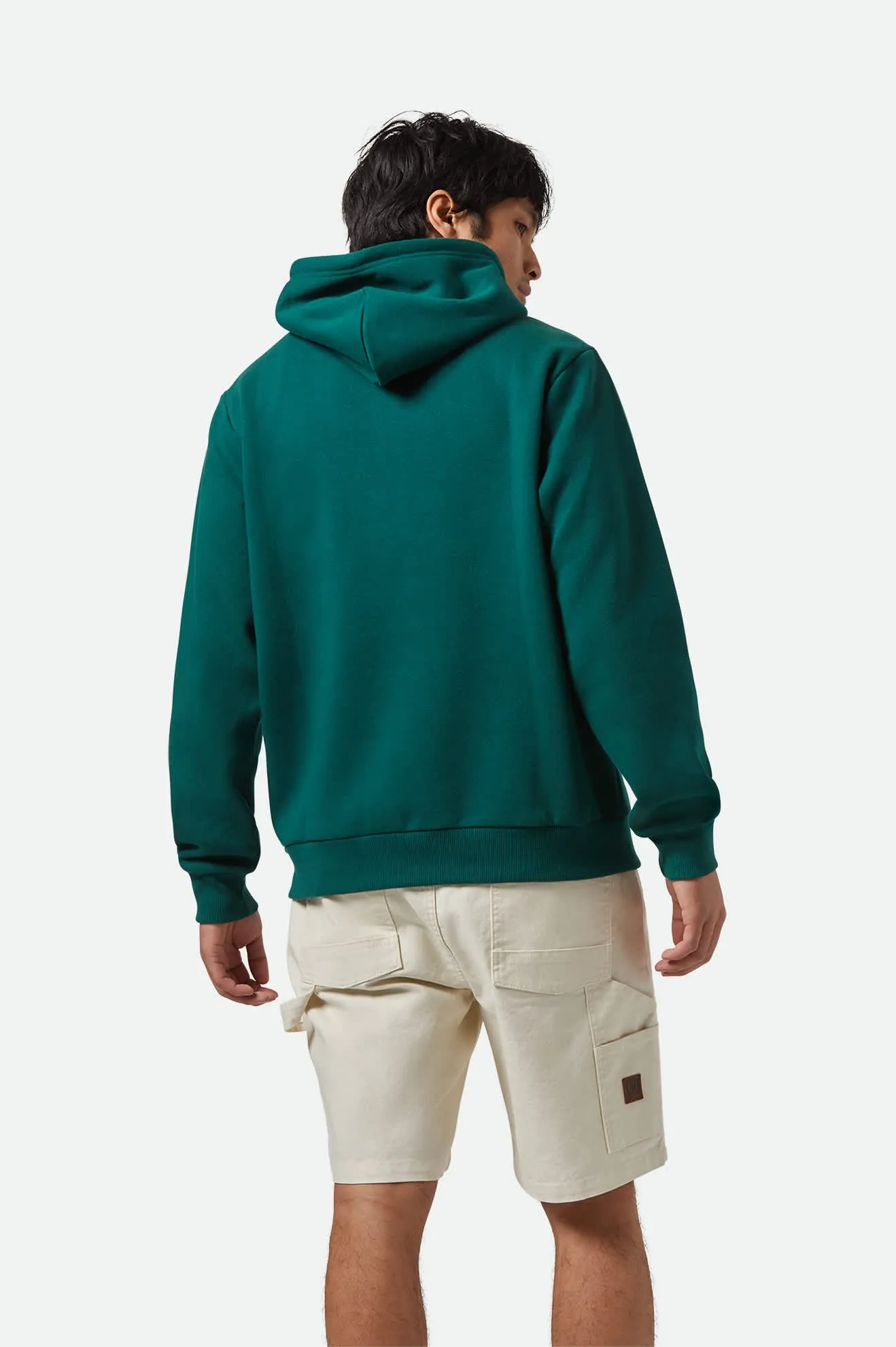 Largo Hoodie - Deep Emerald Brixton
