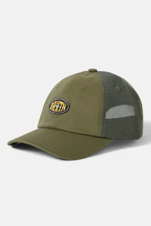 Largo Netplus Adjustable Hat - Olive/Olive Brixton