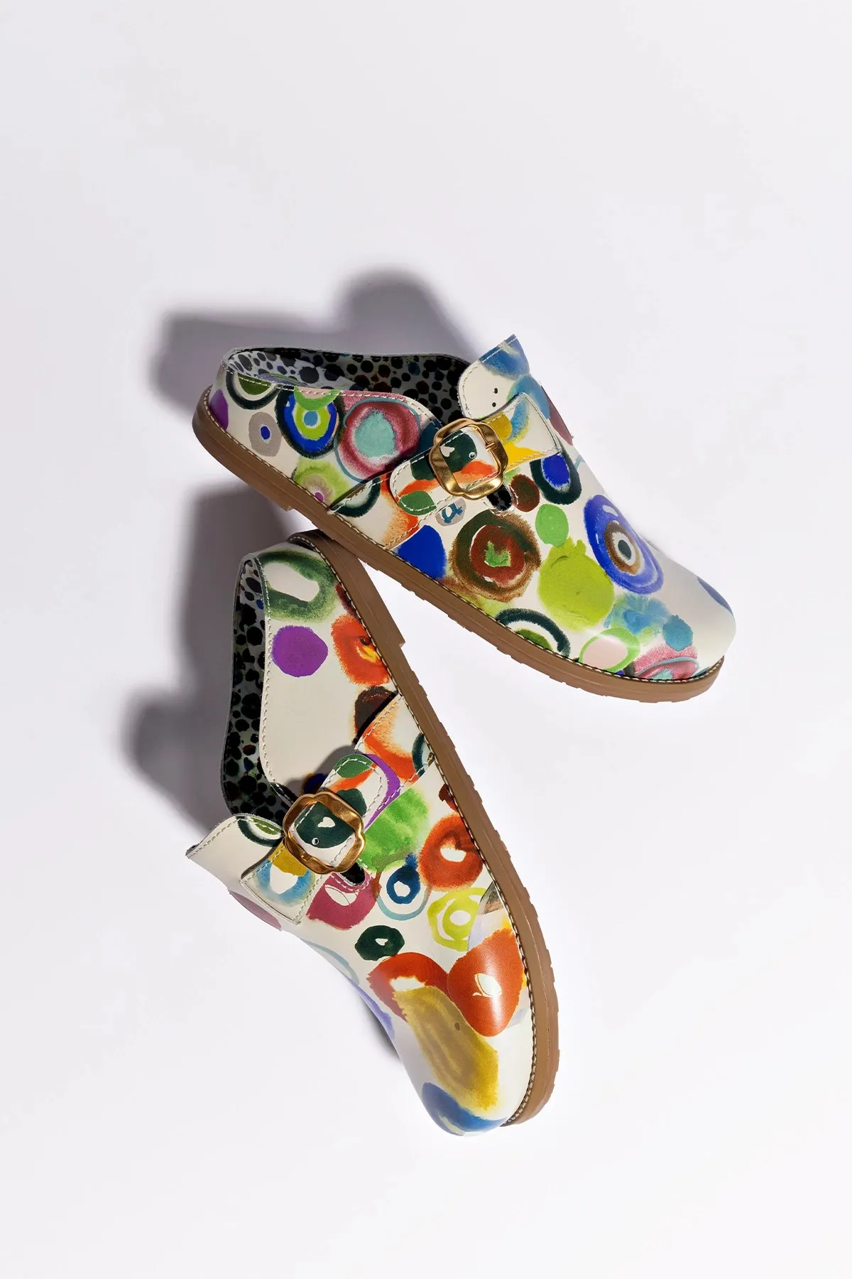 Larroud x Libertine Milan Clog In JH Gouache