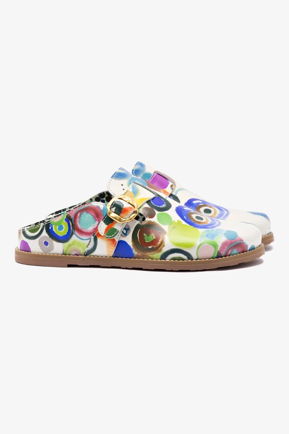 Larroud x Libertine Milan Clog In JH Gouache