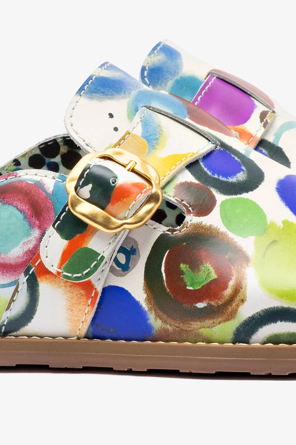 Larroud x Libertine Milan Clog In JH Gouache