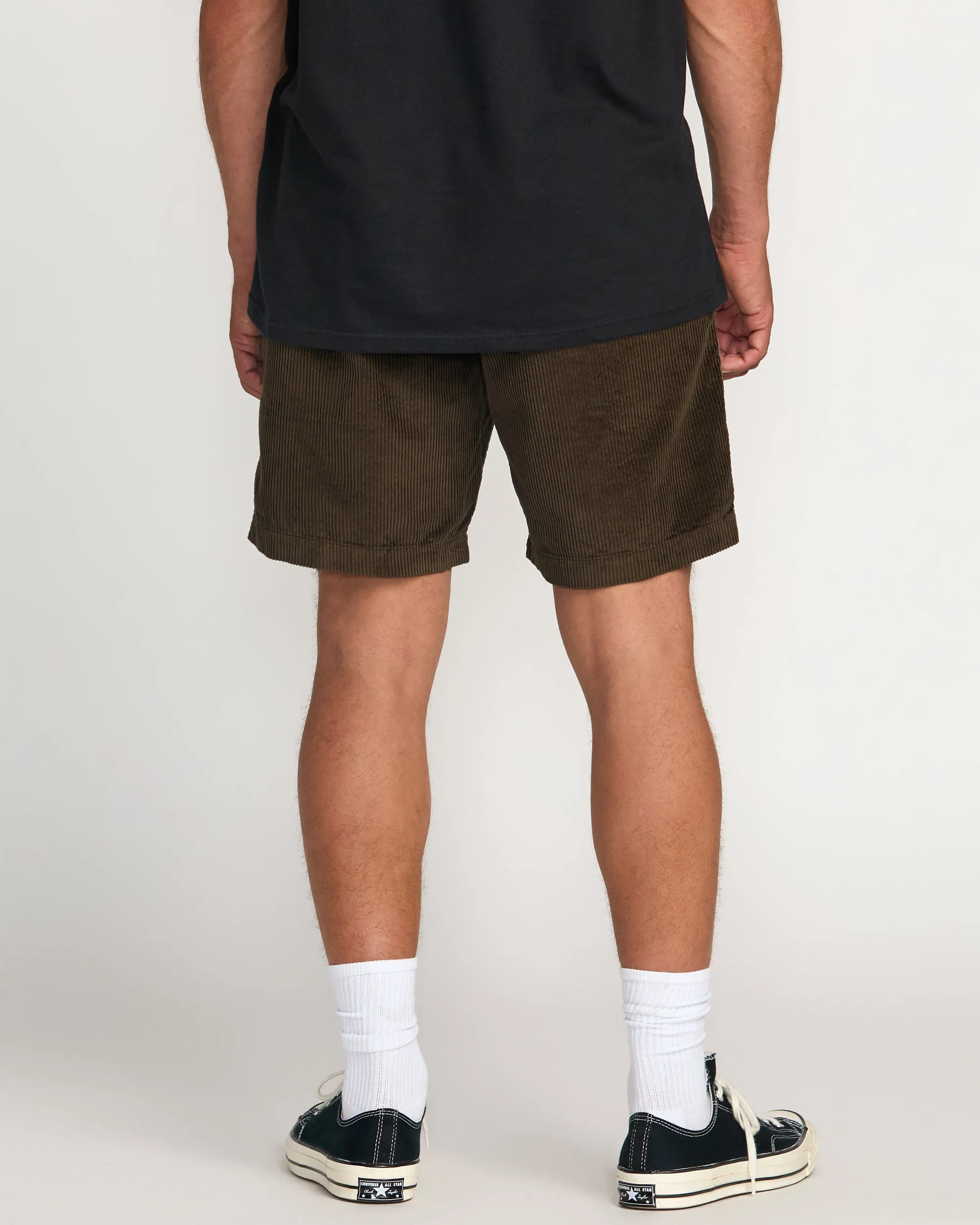 Larry Laybacks 19" Cord Shorts - Brown Billabong