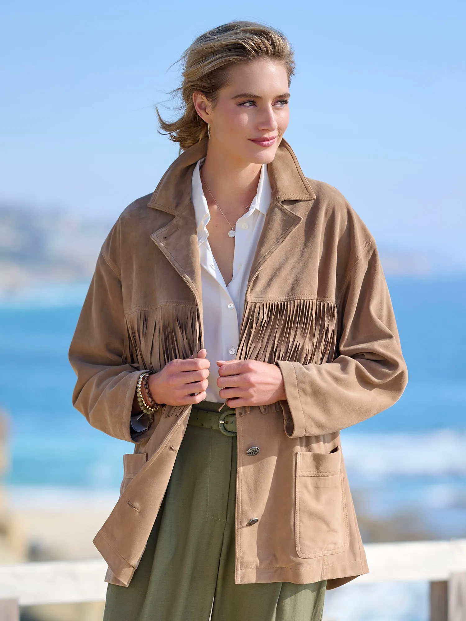 Laurel Suede Jacket