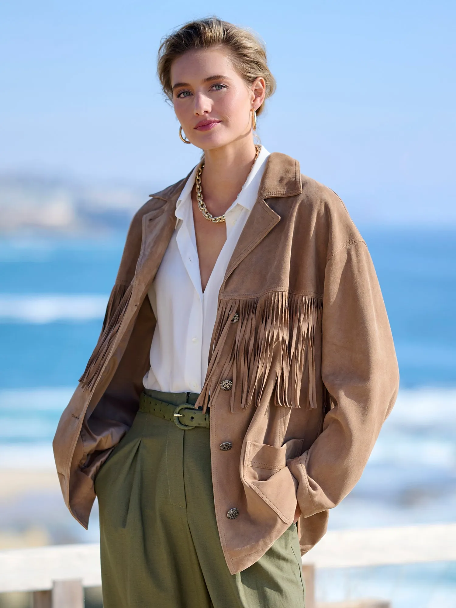 Laurel Suede Jacket