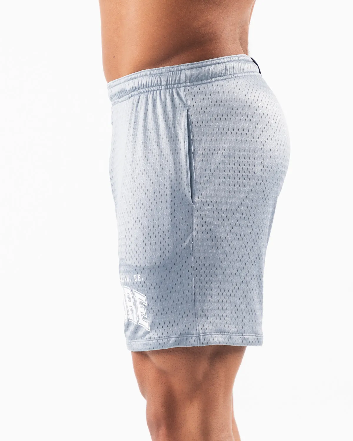 LDB More Mesh Short 6 - Fog Blue Alphalete Athletics