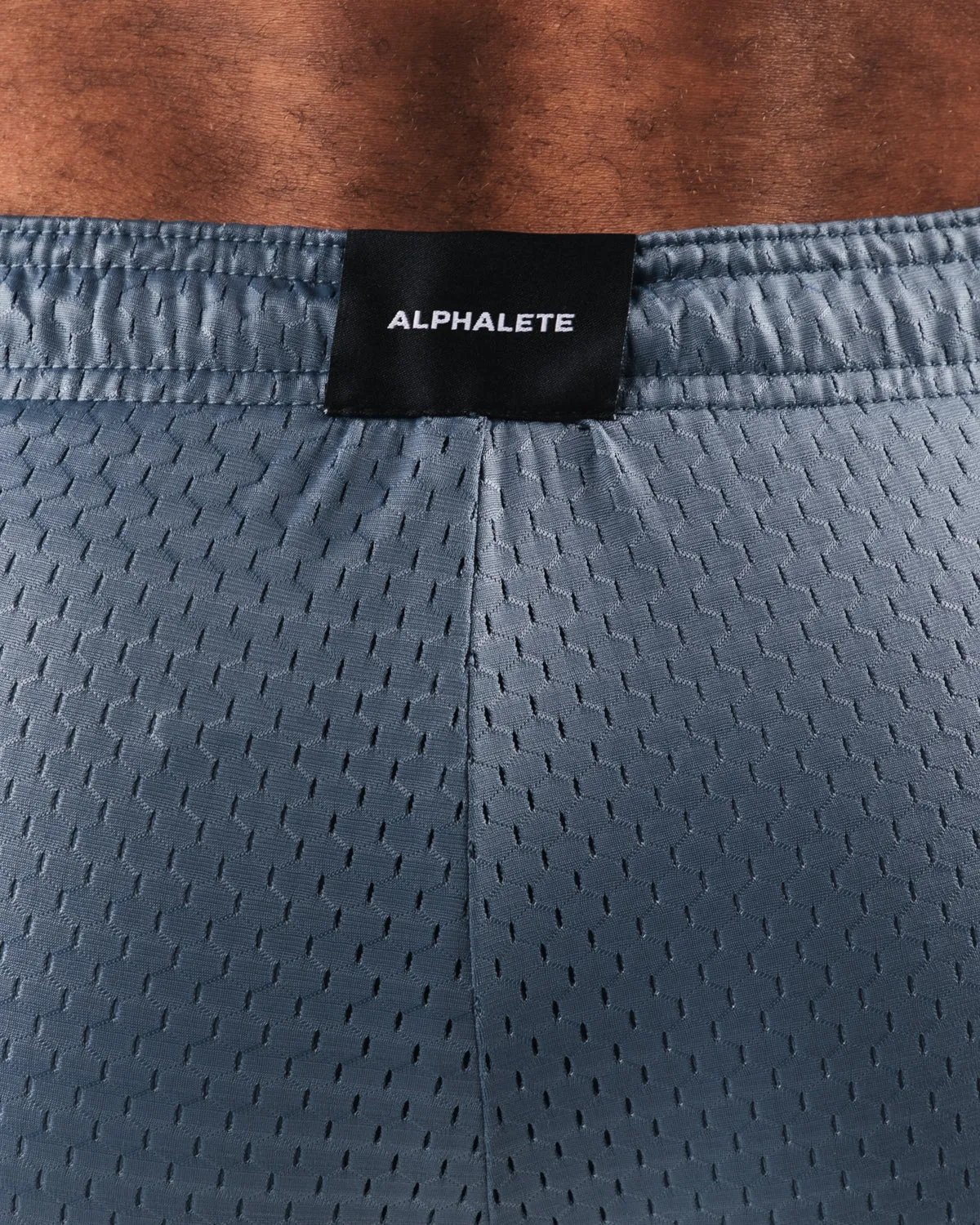 LDB More Mesh Short 6 - Whale Blue Alphalete Athletics