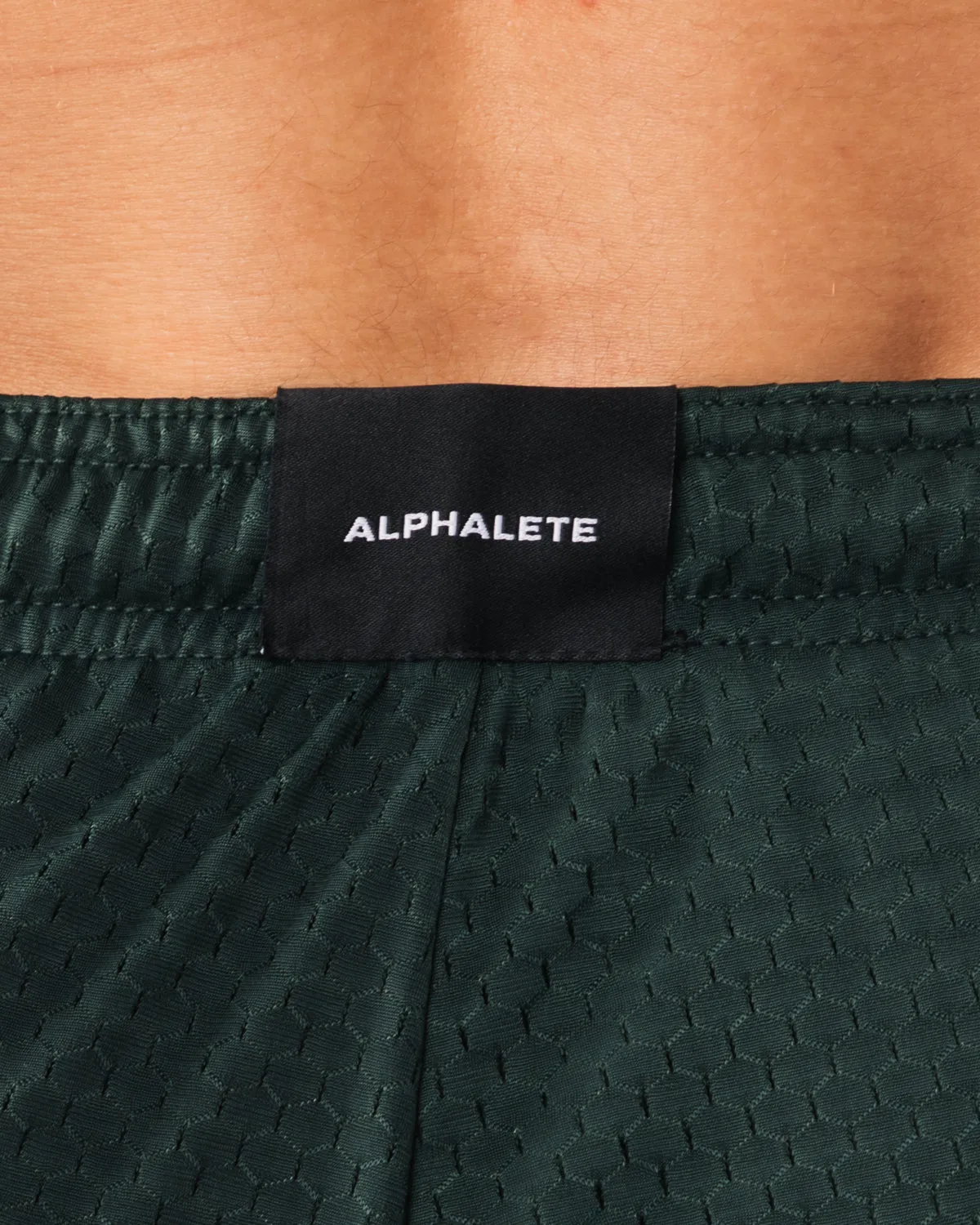 LDB More Mesh Short 6" - Evergreen Alphalete Athletics