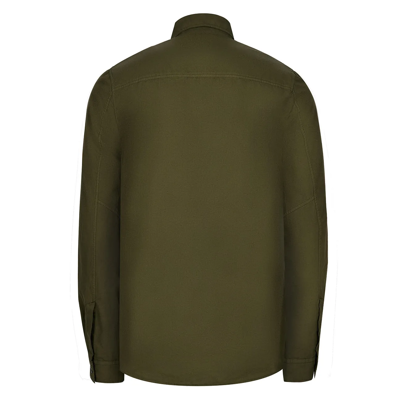 Left Hand Button Pocket Shirt Olive