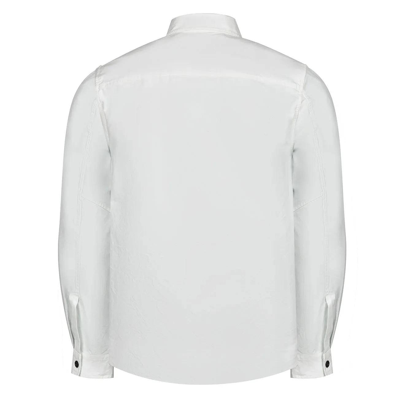 Left Hand Zip Pocket Shirt Off White