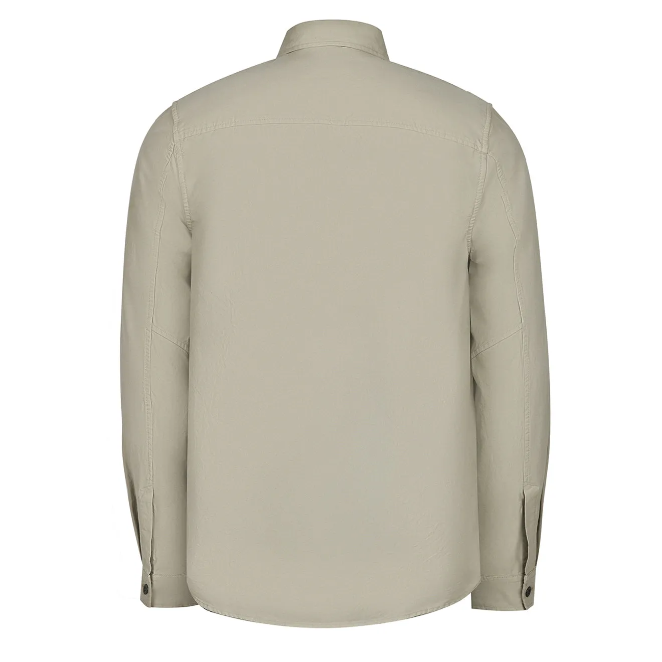 Left Hand Zip Pocket Shirt Stone