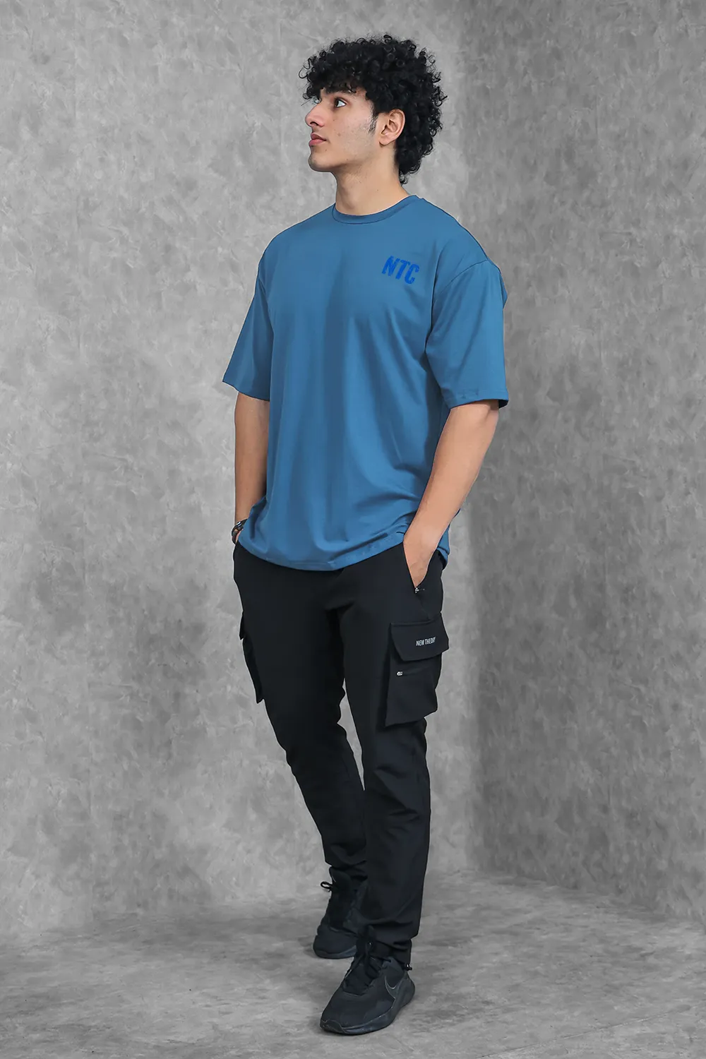 Legacy Oversized T-Shirt - Stone Blue