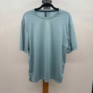 Legends Men's Size XL Blue Heathered Short Sleeve Shirt