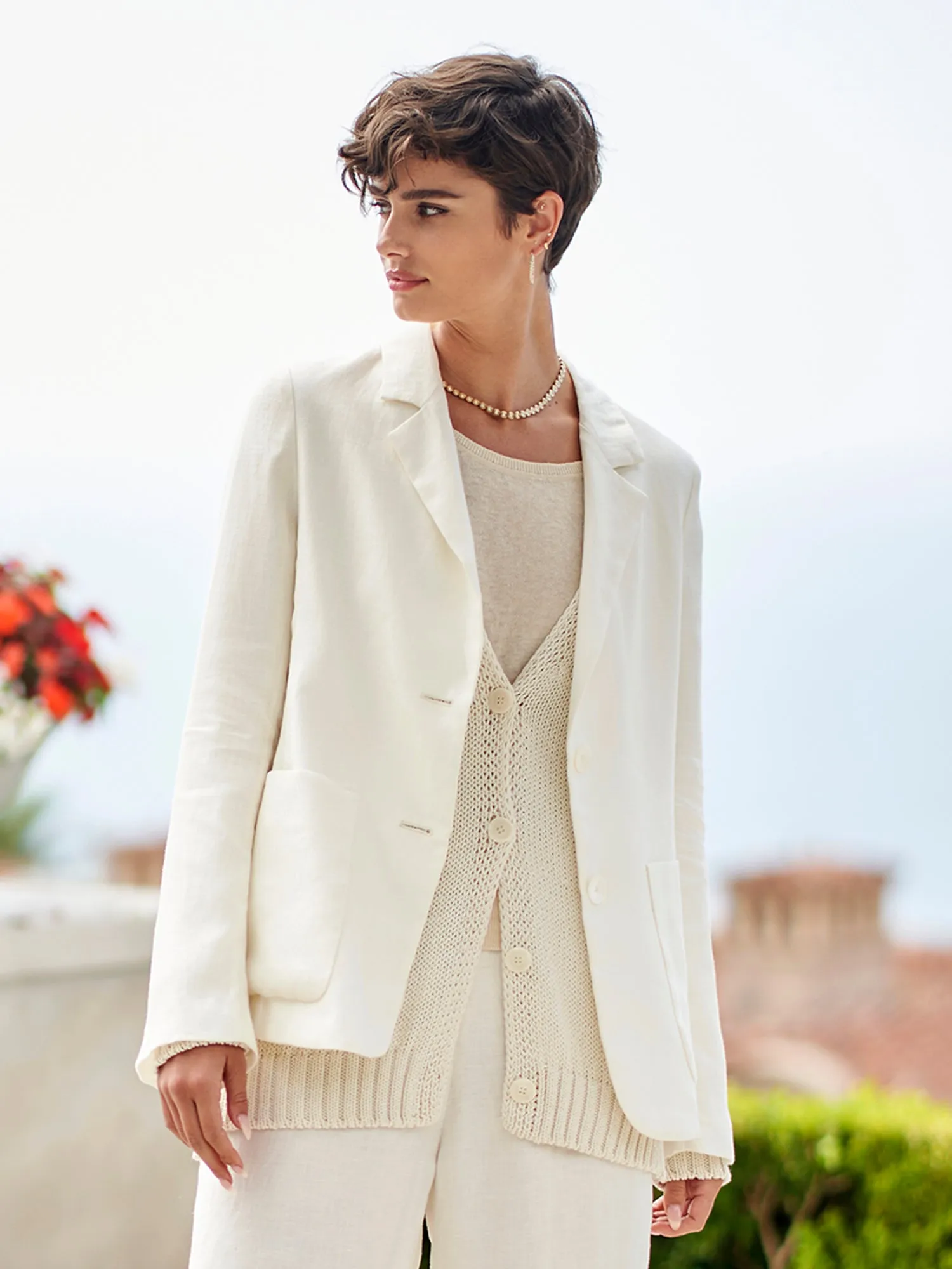 Leticia Linen Jacket