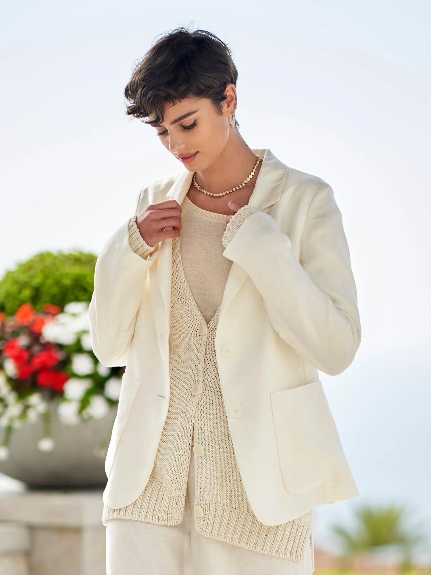 Leticia Linen Jacket