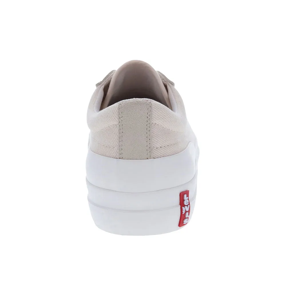 Levi's Mens LS1 Canvas and Suede Lowtop Casual Sneaker Shoe