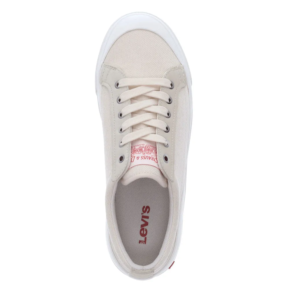 Levi's Mens LS1 Canvas and Suede Lowtop Casual Sneaker Shoe
